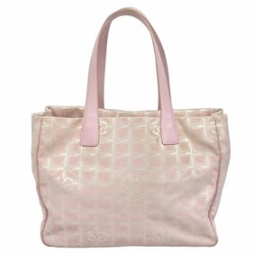 Chanel New Travel Nylon Tote Bag, Pink, Women's