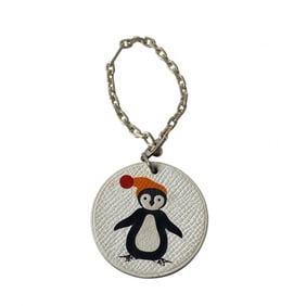 Hermes HERMES Women's Penguin Charm 925 Silver