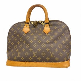 Louis Vuitton Monogram Alma Handbag M51130 Brown Women's