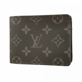 Louis Vuitton Monogram Eclipse Multiple Wallet M61695 Black Men's