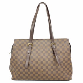 Louis Vuitton Damier Chelsea Shoulder Bag N51119 Ebene Women's