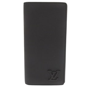 Louis Vuitton Portefeuille Brazza NM Aerogram M69980 IC Black Long Wallet 0371 LOUIS VUITTON