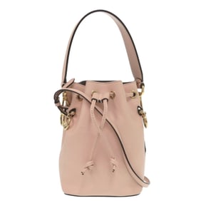 Fendi Montresor Mini 8BS010 Leather Pink 2-Way Handbag 0267 FENDI