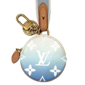 Louis Vuitton Lanyard Multi-Pochette Monogram Blue Coin Case M00284 LOUIS VUITTON