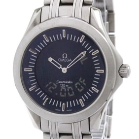 OMEGA Seamaster 120M Multifunction Steel Mens Watch 2521.81 Polished