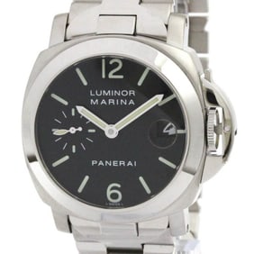 PANERAI Luminor Marina Steel Automatic Mens Watch PAM00050 Polished