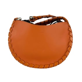 Chloé Chloe Women's Orange Leather Shoulder Bag Z7252