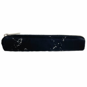 Chanel Pen Case (Former Travel Line) Mini Pouch, Nylon, Black, CHANEL Case, YKN-15859