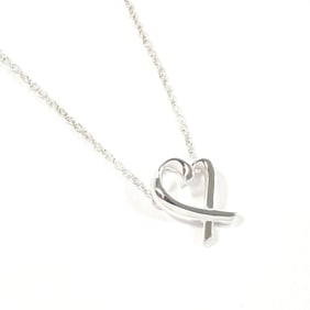 TIFFANY & Co. Tiffany Loving Heart Paloma Picasso Necklace in 925 Sterling Silver for Women