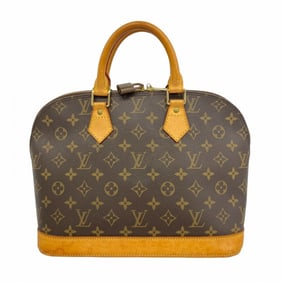 Louis Vuitton Monogram Alma Handbag M51130 Brown Women's