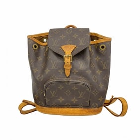 Louis Vuitton Monogram Mini Montsouris Backpack/Daypack M51137 Brown Women's