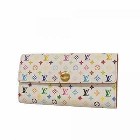 Louis Vuitton Monogram Multicolore Portefeuille Sarah Long Wallet M93532 Bron Women's