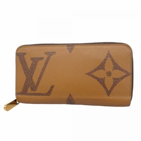 Louis Vuitton Monogram Giant Zippy Wallet M69353 Brown Women's