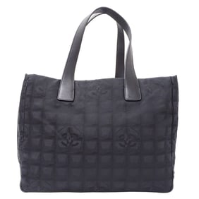 Chanel New Travel Tote MM in Black, a nylon tote bag for women.