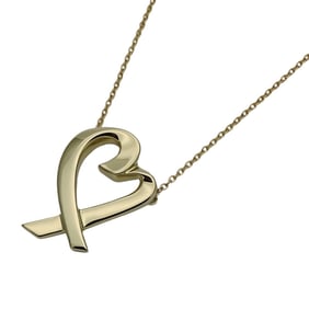 Tiffany & Co. Women's Necklace, Paloma Picasso Loving Heart, 750YG Yellow Gold, Polished
