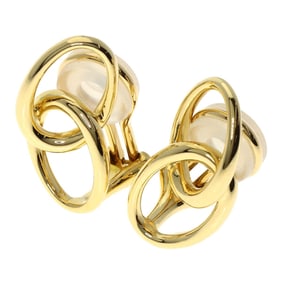 Tiffany double loop earrings in 18K yellow gold for women