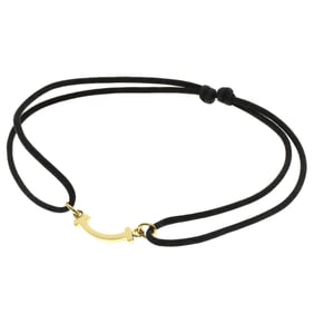 Tiffany T Smile Cotton Bracelet in 18K Yellow Gold for Women