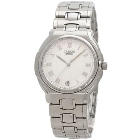 Seiko 8J86-6A10 Credor Ordinaire Stainless Steel Men's Watch