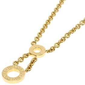 Bvlgari Circle Necklace in 18K Yellow Gold for Women