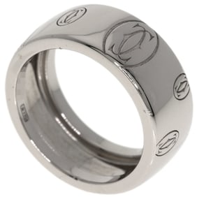 Cartier Happy Birthday #50 Ring, 18K White Gold, Women's