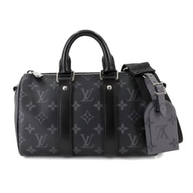 Louis Vuitton Monogram Eclipse Reverse Keepall Bandouliere 25 2-way Hand/Shoulder Bag M46271 RFID