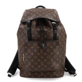 Louis Vuitton Monogram Macassar Rucksack Backpack, Brown, M43422