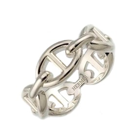 Hermes Hermès Chaine d'Ancre Enchaîne PM #55 Ring in 925 Sterling Silver