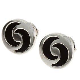 Bvlgari Optical Earrings in 18K White Gold for Women