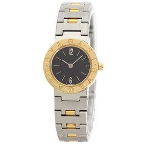 Bvlgari BB23SGD Watch Stainless Steel SS 18KYG Women's