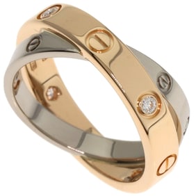 Cartier Be Love 6P Diamond #48 Ring in 18K Pink Gold for Women