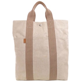 Hermes Hermès New Foule To Cabas Handbag Canvas Women's