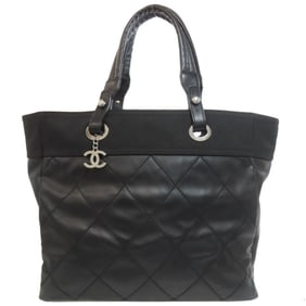 Chanel Pavillionaire MM Silver Hardware Tote Bag in Calfskin for Women