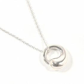 TIFFANY & Co. Tiffany Eternal Circle Elsa Peretti Necklace in 925 Sterling Silver for Women