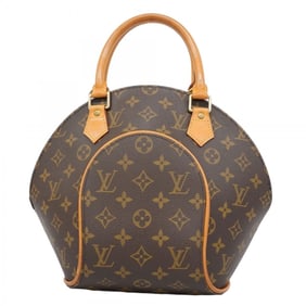 Louis Vuitton Monogram Ellipse PM Handbag M51127 Brown Women's