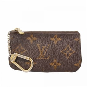 Louis Vuitton Monogram Pochette Cle Wallet/Coin Case M62650 Brown Men's/Women's