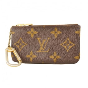 Louis Vuitton Monogram Pochette Cle Wallet/Coin Case M62650 Brown Men's/Women's
