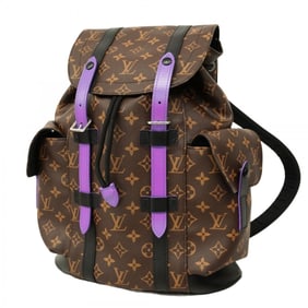 Louis Vuitton Backpack/Daypack Monogram Christopher PM M46247 Violet Men's