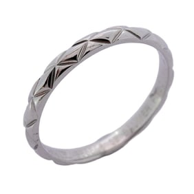 Chanel Matelasse Ring, Pt950 Platinum, #59, Men's