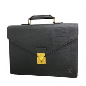 Louis Vuitton Epi Leather Servier Conseiller Bag M54422 Noir Men's P1756844