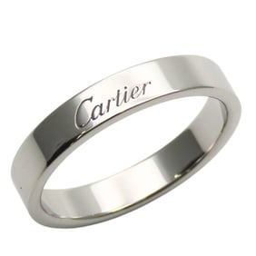 Cartier C de Wedding Ring, 60mm, Pt950, Approx. 7.69g, Men's