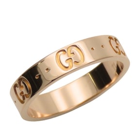 Gucci Icon 11 Ring, 18KPG, approx. 3.7g, Women's, GUCCI