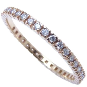 BVLGARI Bvlgari Full Diamond Eternity Ring #56 18KPG Women's 294491