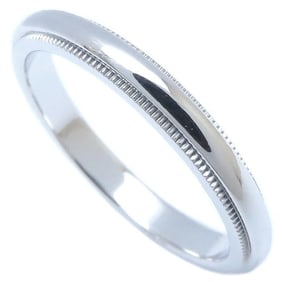TIFFANY & Co. Tiffany Milgrain Ring in Pt950 Platinum for Women, 294484
