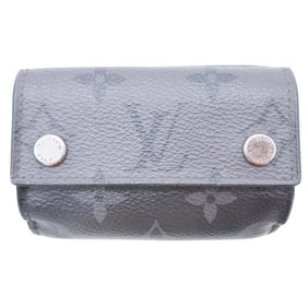 LOUIS VUITTON Monogram Eclipse Discovery Compact Tri-fold Wallet M45417 for Men and Women
