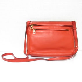 LOEWE Large Double Pouch Red Women's