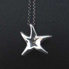 Tiffany & Co. Elsa Peretti Starfish Necklace Pendant 925SV Silver Women's