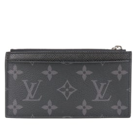 Louis Vuitton Wallet/Coin Case Coin Card Holder M30271 Monogram Eclipse Taiga Noir Lama Men's LOUIS