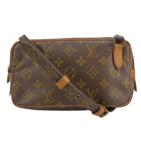 Louis Vuitton Marly Bandouliere Shoulder Bag M51828 Monogram Brown Pochette Women's LOUIS VUITTON