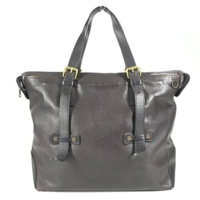 LOUIS VUITTON M95453 Utah Kiowa Tote Bag, Shoulder Business Leather, Men's/Women's, Cafe Brown