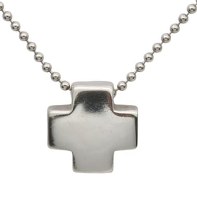 Tiffany & Co. Roman Cross necklace, 925 SV, approximately 14.0g, silver pendant with ball chain,